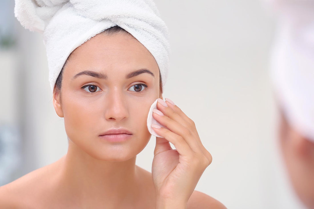 Acne skincare routine